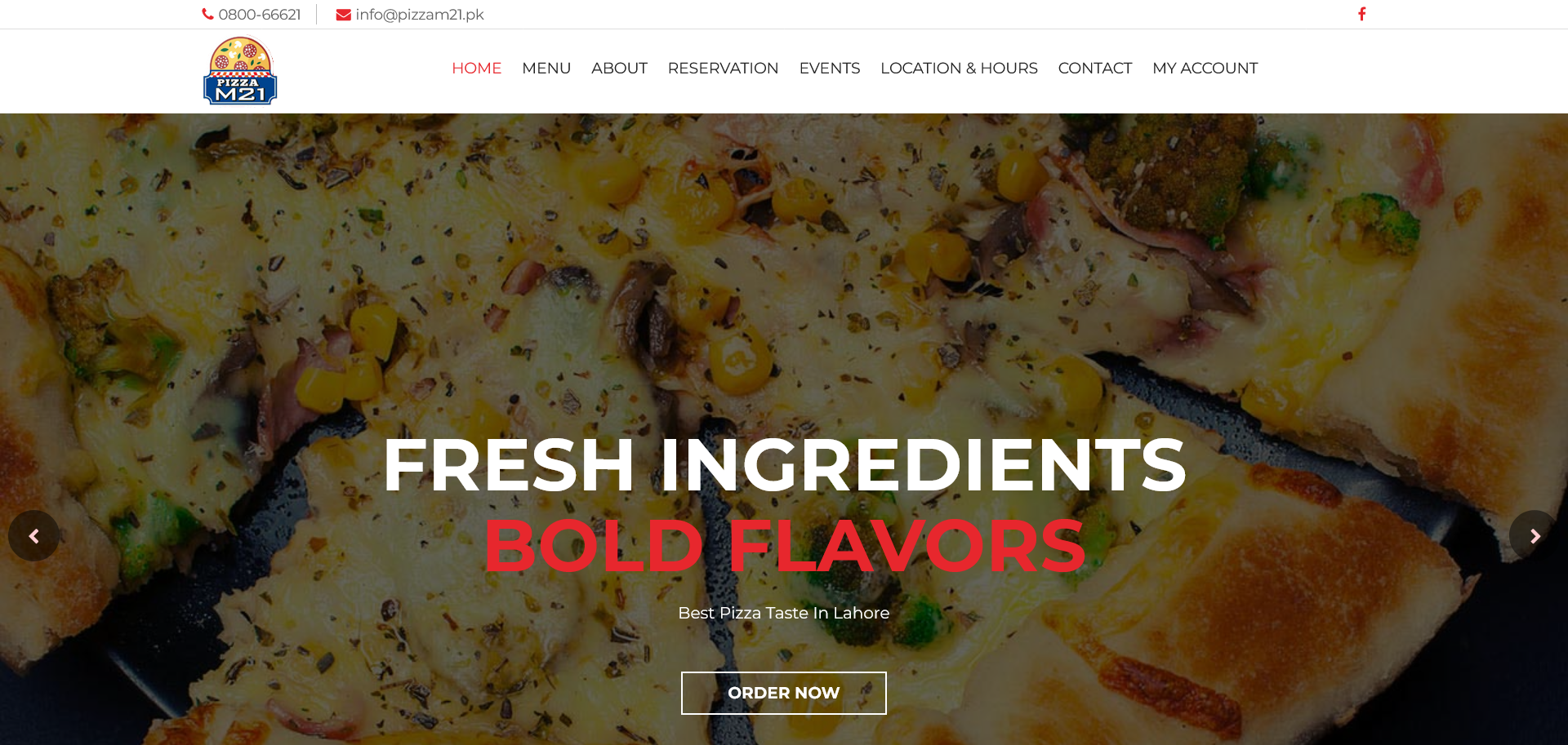 Pizza M21 - Online Pizza Delivery in Lahore